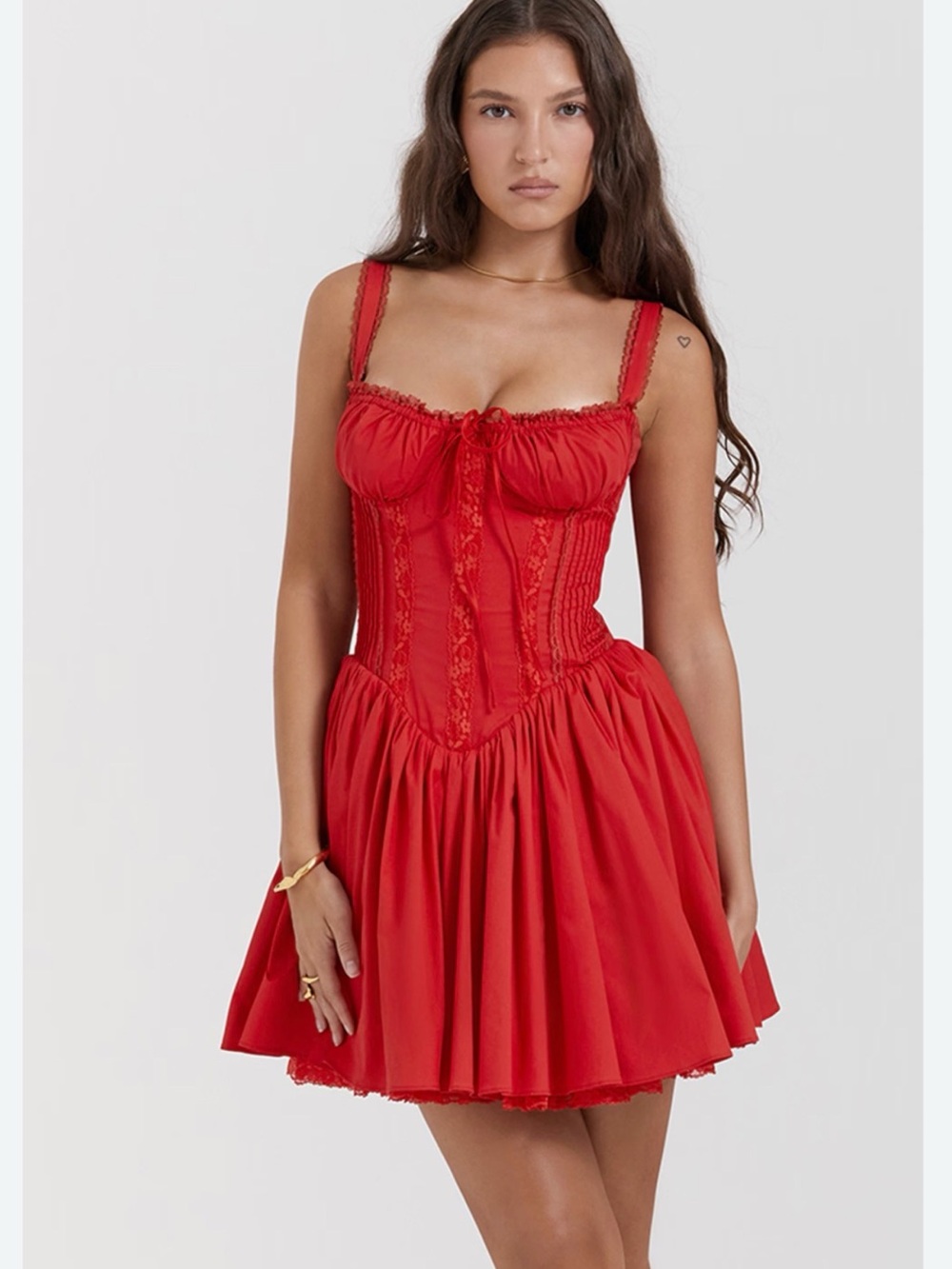 House of CB Red Mini Dress